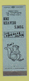 Matchbook Cover - Tom's Beaver Inn Bellingham WA BLUE