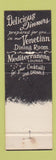 Matchbook Cover - New Outpost Restaurant North Dartmouth MA