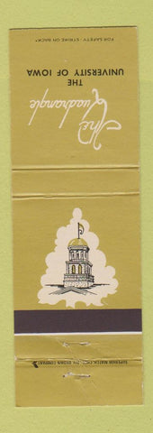 Matchbook Cover - University of Iowa Quadrangle Iowa City IA Hawkeyes