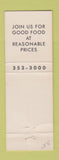 Matchbook Cover - University of Iowa Quadrangle Iowa City IA Hawkeyes