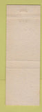 Matchbook Cover - Frank Wozniak Real Estate Chicago IL