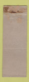 Matchbook Cover - The Paddock Miami Beach FL WORN
