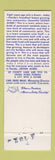 Matchbook Cover - Lehigh Acres Country Club Motel FL