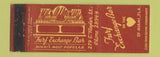 Matchbook Cover - Turf Exchange Bar Miami FL WEAR