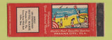 Matchbook Cover - Hotel Marie Panama City FL girlie WEAR