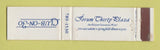 Matchbook Cover - Club on 30 Springfield IL 12 Strike