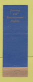 Matchbook Cover - The Plantation Moline IL WEAR