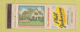 Matchbook Cover - Phil Johnson Restaurant Northbrook IL