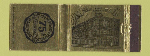 Matchbook Cover - 1st National Bank Columbus GA 1951