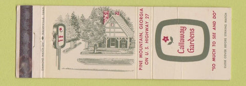 Matchbook Cover - Callaway Gardens Pine Mountain GA WEAR