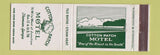 Matchbook Cover - Cotton Patch Motel Thomson GA