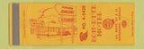 Matchbook Cover - Bon Ette Motel Statesboro GA WEAR Howard Johnson's