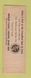 Matchbook Cover - Wells Fargo Club Jackson CA low phone # Full Length