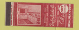 Matchbook Cover - Taylor Lumber Chicago IL