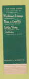 Matchbook Cover - Hollywood Plaza Hotel CA