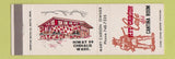 Matchbook Cover - Kit Carson Cafe Chehalis WA