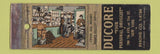 Matchbook Cover - Ducore Drugs New York City  WORN