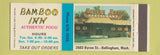 Matchbook Cover - Bamboo Inn Chinese Bellingham WA Full Length
