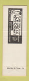 Matchbook Cover - Bamboo Inn Chinese Bellingham WA Full Length