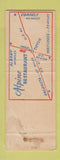 Matchbook Cover - Alpine Restaurant Tifton GA low phone #