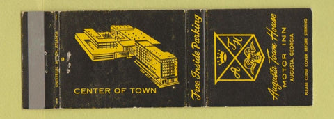 Matchbook Cover - Augusta Town House Motor Inn GA