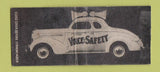 Matchbook Cover - Voice Safety Milwaukee WI insurance? Car BOBTAIL
