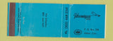 Matchbook Cover - Plarmigan Lodge Dillon Colorado WEAR BLUE