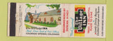 Matchbook Cover - The Village Inn Colorado Springs #1 WHITE