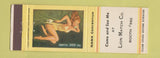 Matchbook Cover - Lion Match NAMA Convention pinup