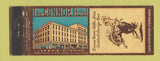 Matchbook Cover - Connor Hotel Laramie WY cowboy