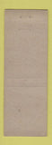 Matchbook Cover - Connor Hotel Laramie WY cowboy