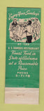 Matchbook Cover - US Restaurant Birmingham AL