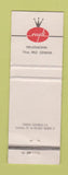 Matchbook Cover - Cutty Sark Whisky LA Hacienda Marbella Spain WEAR