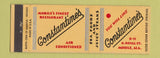 Matchbook Cover - Constantine's Restaurant Mobile AL Full Length
