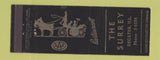 Matchbook Cover - The Surrey Restaurant Decatur IL