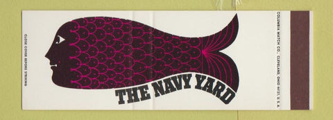 Matchbook Cover - The Navy Yard Washington DC SAMPLE Full Length