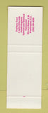 Matchbook Cover - The Navy Yard Washington DC SAMPLE Full Length