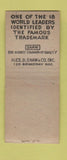 Matchbook Cover - Red Heart Jamaica Rum BOBTAIL