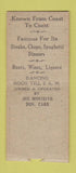 Matchbook Cover - The Cow Shed Detroit MI BOBTAIL
