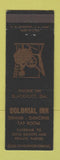 Matchbook Cover - Colonial Inn Blackfoot ID low phone #