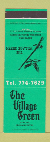 Matchbook Cover - The Village Green Danvers MA
