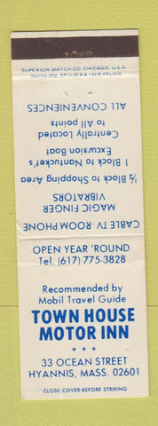 Matchbook Cover - Town House Motor Inn Hyannis MA WEAR