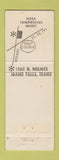 Matchbook Cover - Gaslampe Pizza Brauhaus Idaho Falls ID WEAR