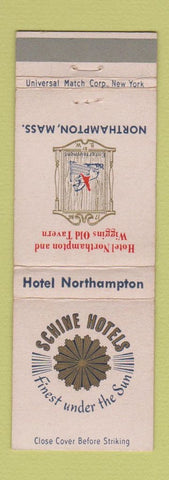 Matchbook Cover - Hotel Northampton Wiggins Old Tavern MA