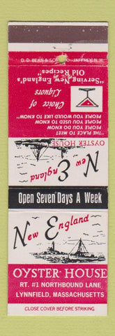 Matchbook Cover - New England Oyster House Lynnfield MA