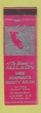Matchbook Cover - Miss Chapman's Beauty Salon West Yarmouth MA