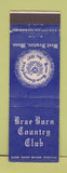 Matchbook Cover - Brae Burn Country Club West Newton MA