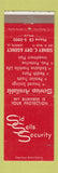 Matchbook Cover - Sidney Ory Insurance Lafayette LA