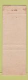 Matchbook Cover - Minden Courts Motel LA Rayville LA Arkadelphia Magnolia AR