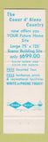 Matchbook Cover - Bonanza Ranch Coeur D' Alene ID